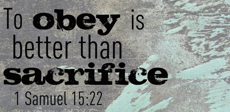 THE DANGER OF SELF-RIGHTEOUSNESS AND THE CALL TO DIVINE OBEDIENCE By Major Frank Materu